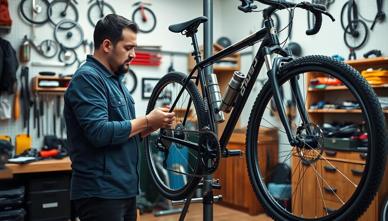 Mantenimiento y reparación de bicicletas